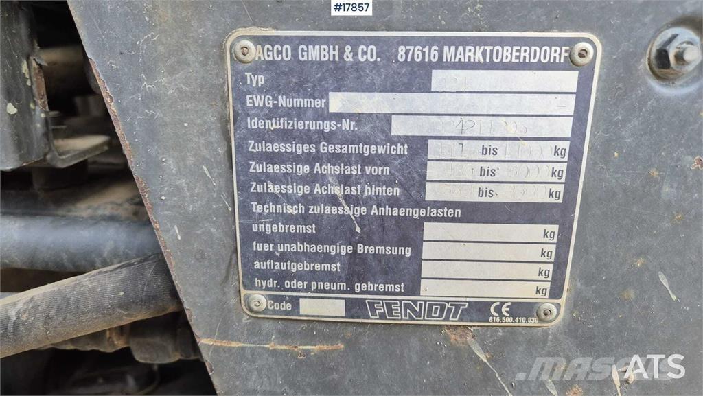 Fendt Vario 924 Traktorer