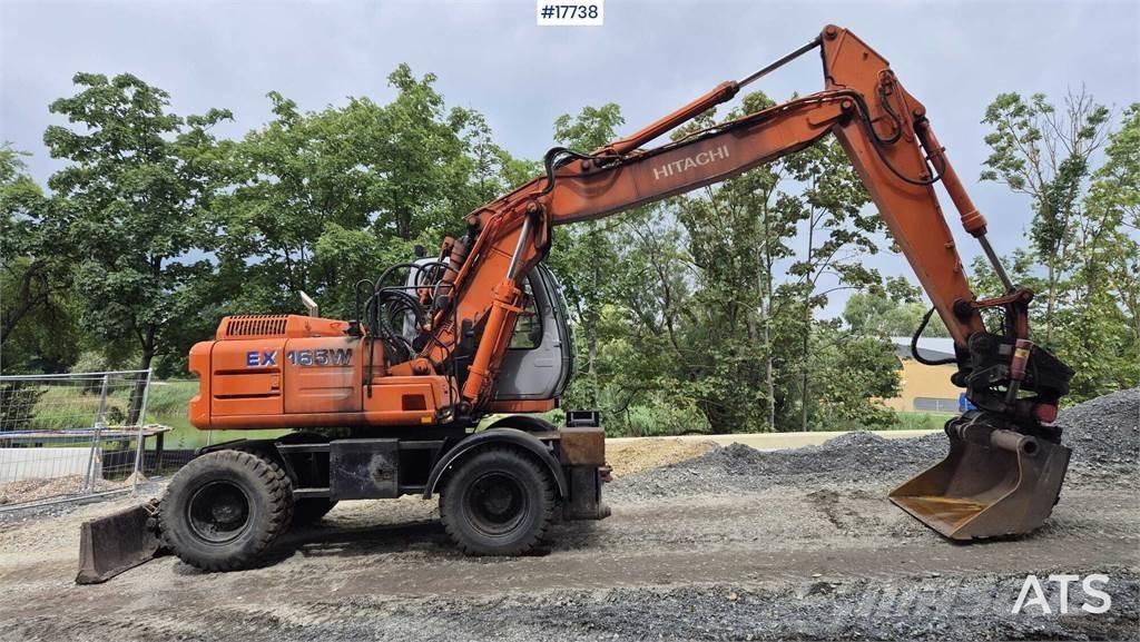 Hitachi EX 165W Hjulgravere