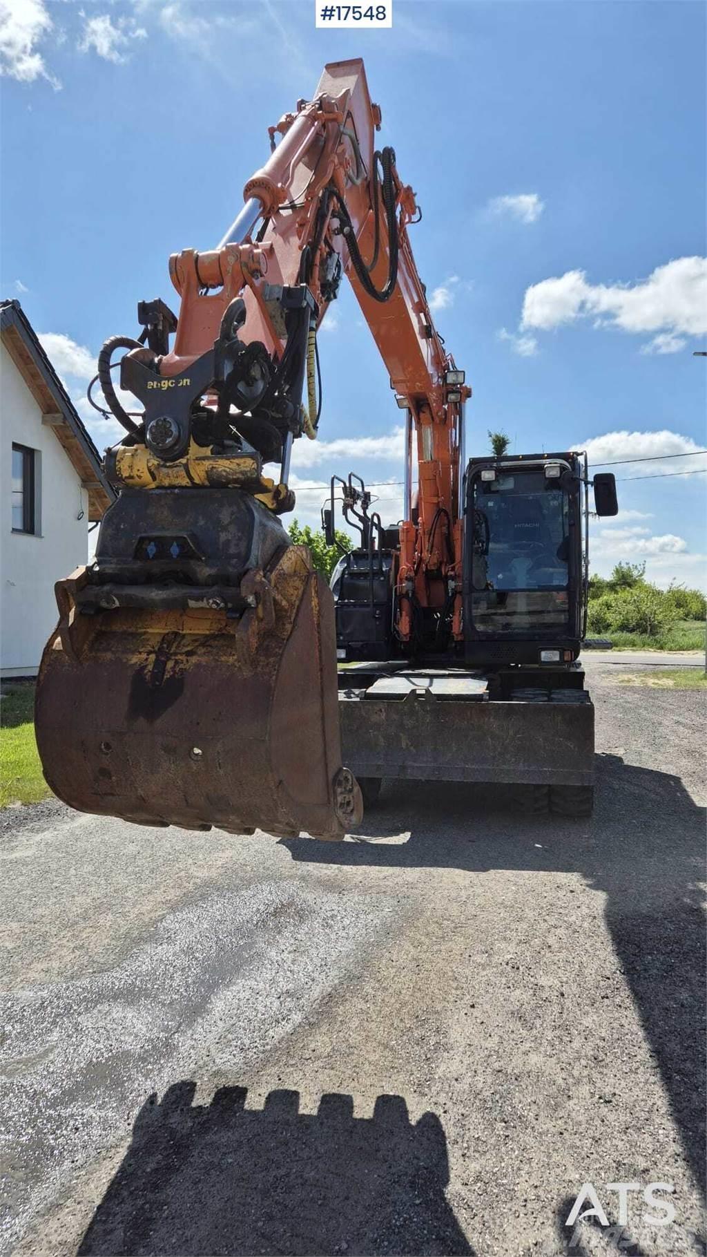 Hitachi ZX140W-6 Hjulgravere