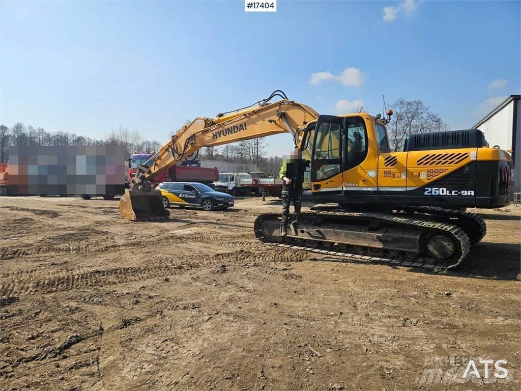 Hyundai R260LC Beltegraver