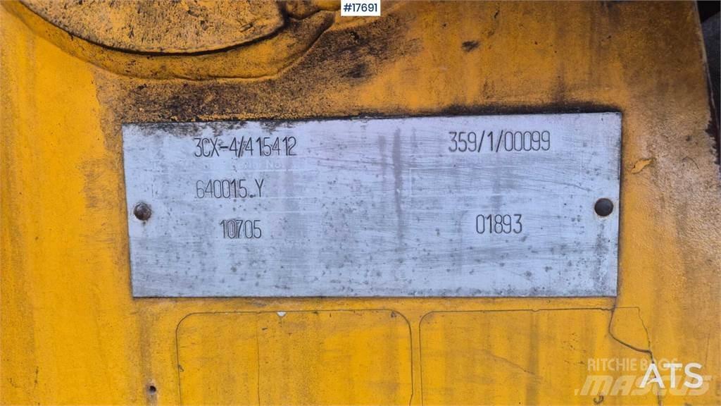 JCB 3cx Traktorgravere
