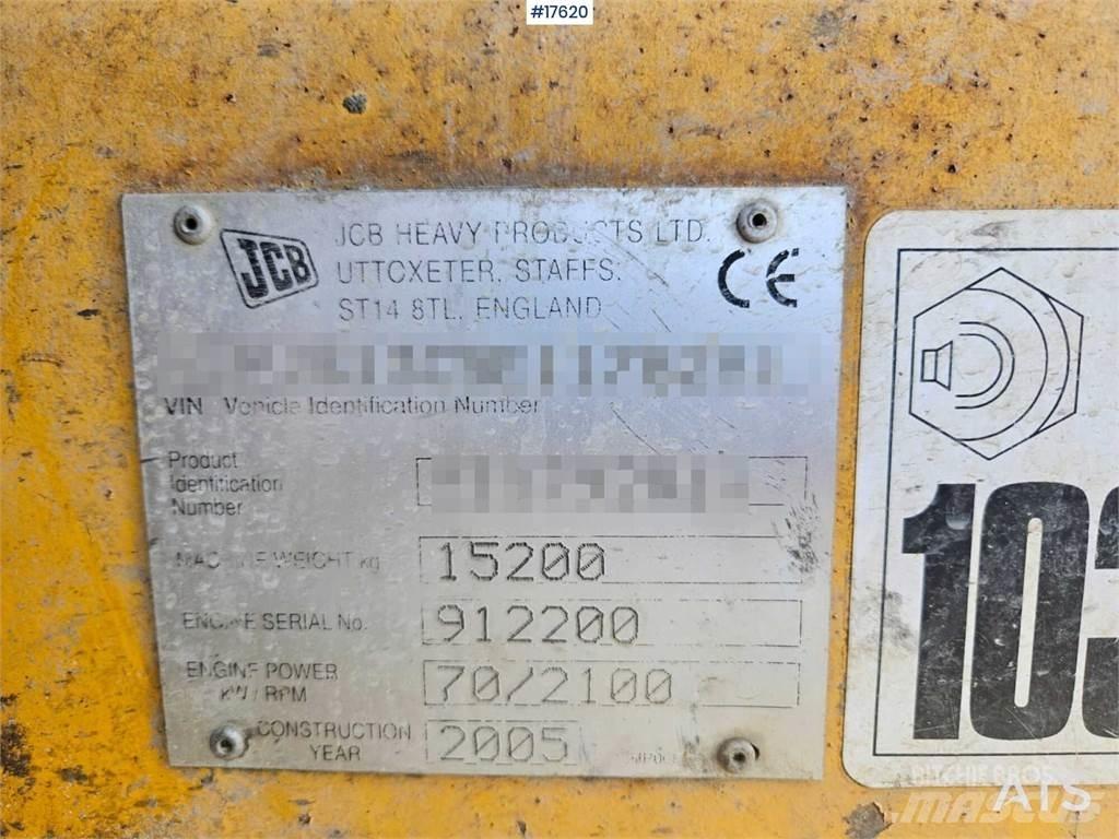 JCB JS 130 Beltegraver