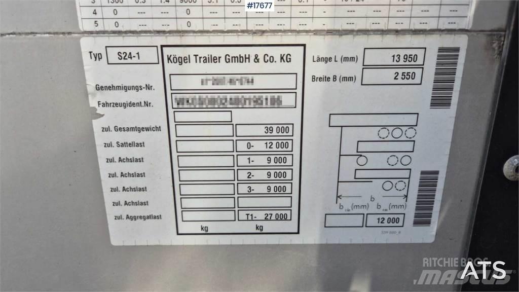 Kögel S-24 Gardintrailer