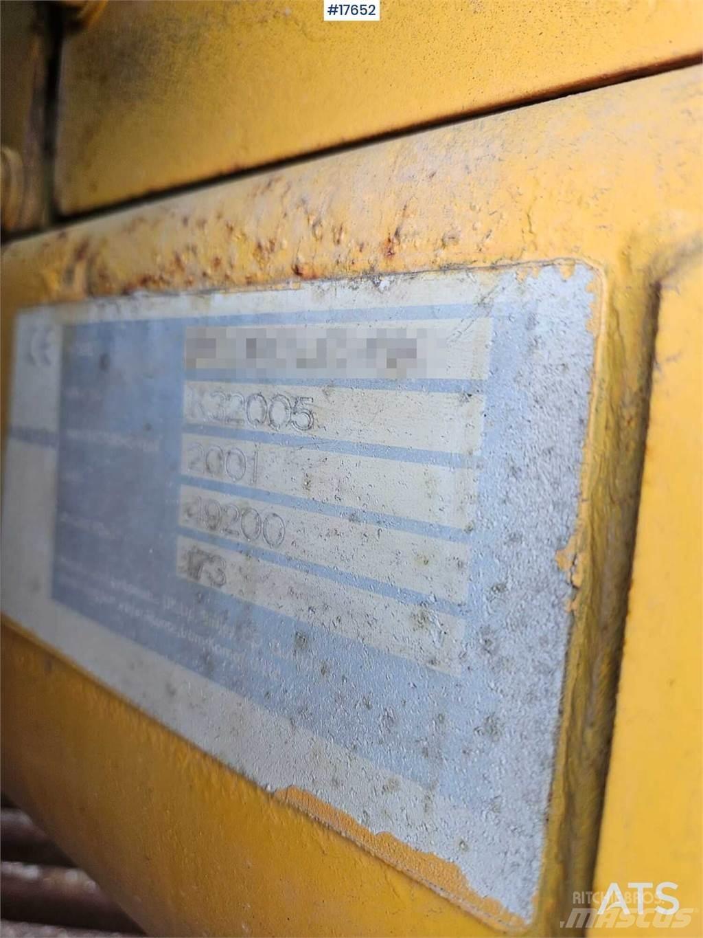 Komatsu 380 Beltegraver