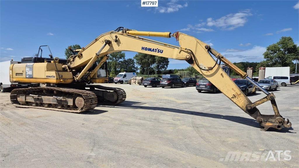 Komatsu PC 340 LC Beltegraver