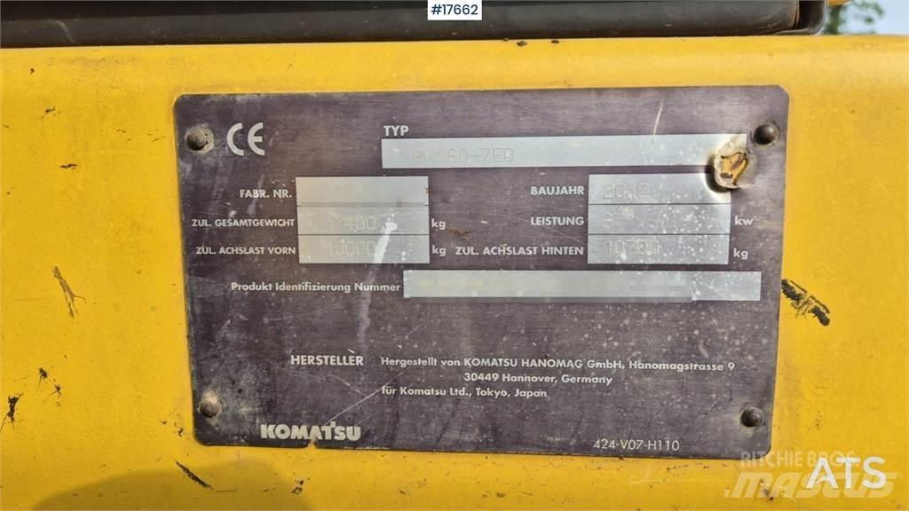 Komatsu PW 160 Hjulgravere