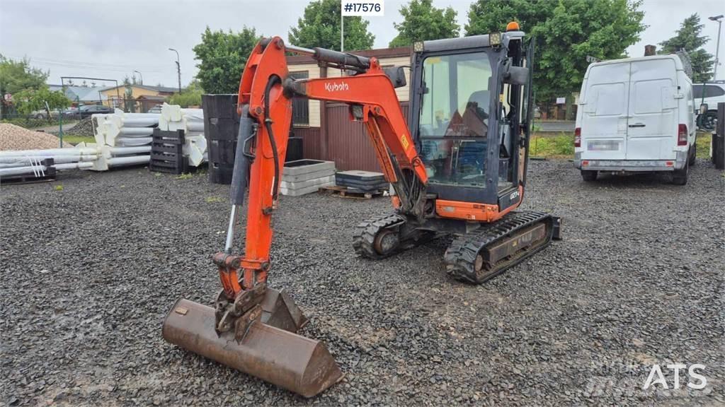 Kubota U27-4 Minigravere <7t