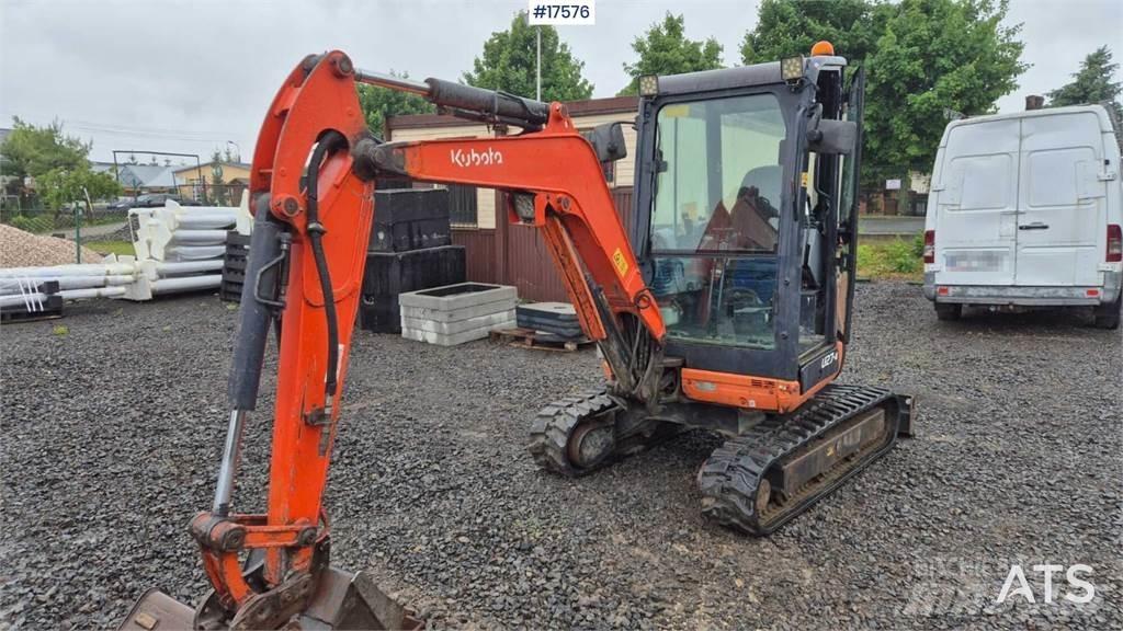 Kubota U27-4 Minigravere <7t