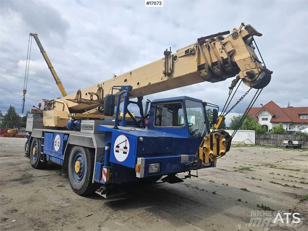 Liebherr LTM 1025 Allterreng kraner