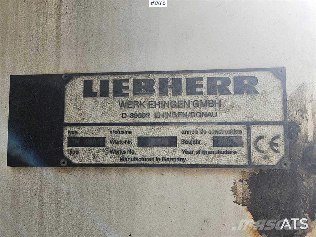 Liebherr LTM 1080/2 Allterreng kraner