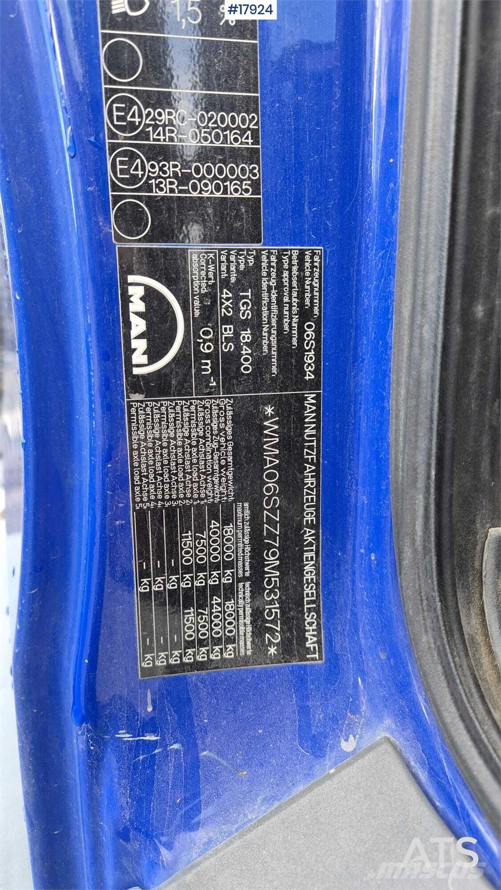 MAN TGS 18.400 Trekkvogner