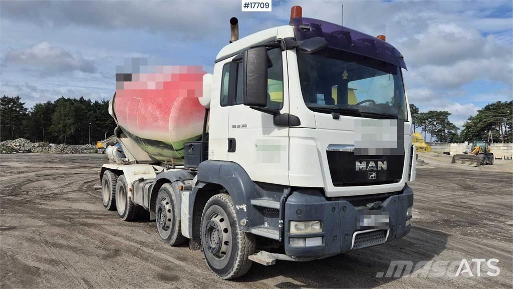 MAN TGS 32.360 Betong/sement blandere