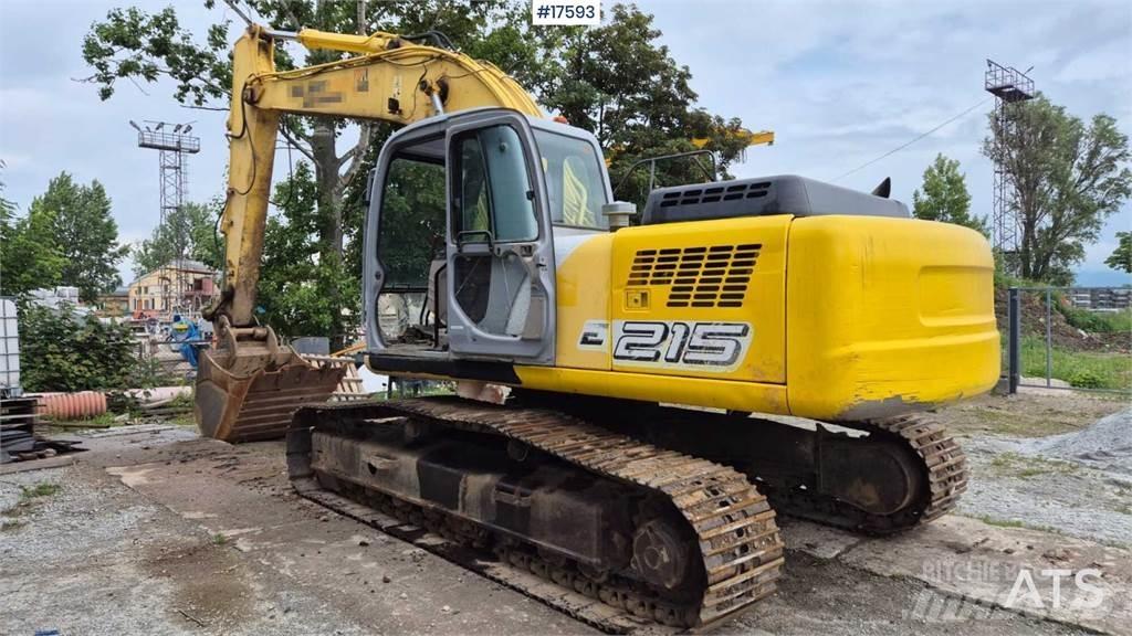 New Holland E215 Beltegraver