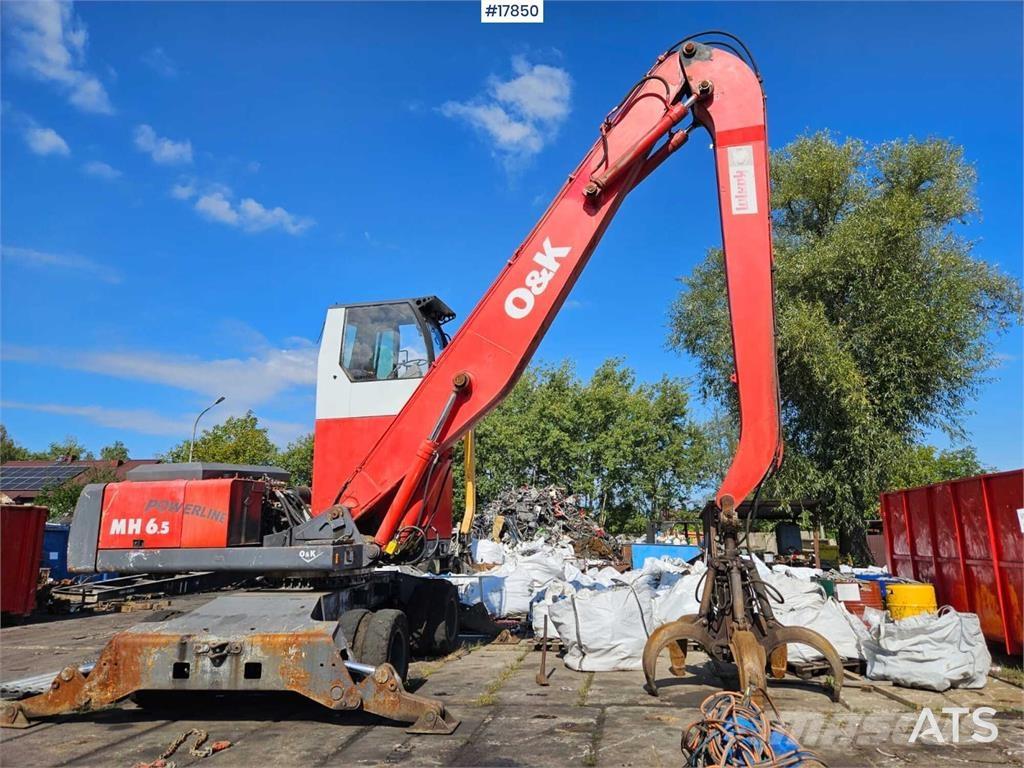 O&K MH Gravemaskiner for avfallshåndtering