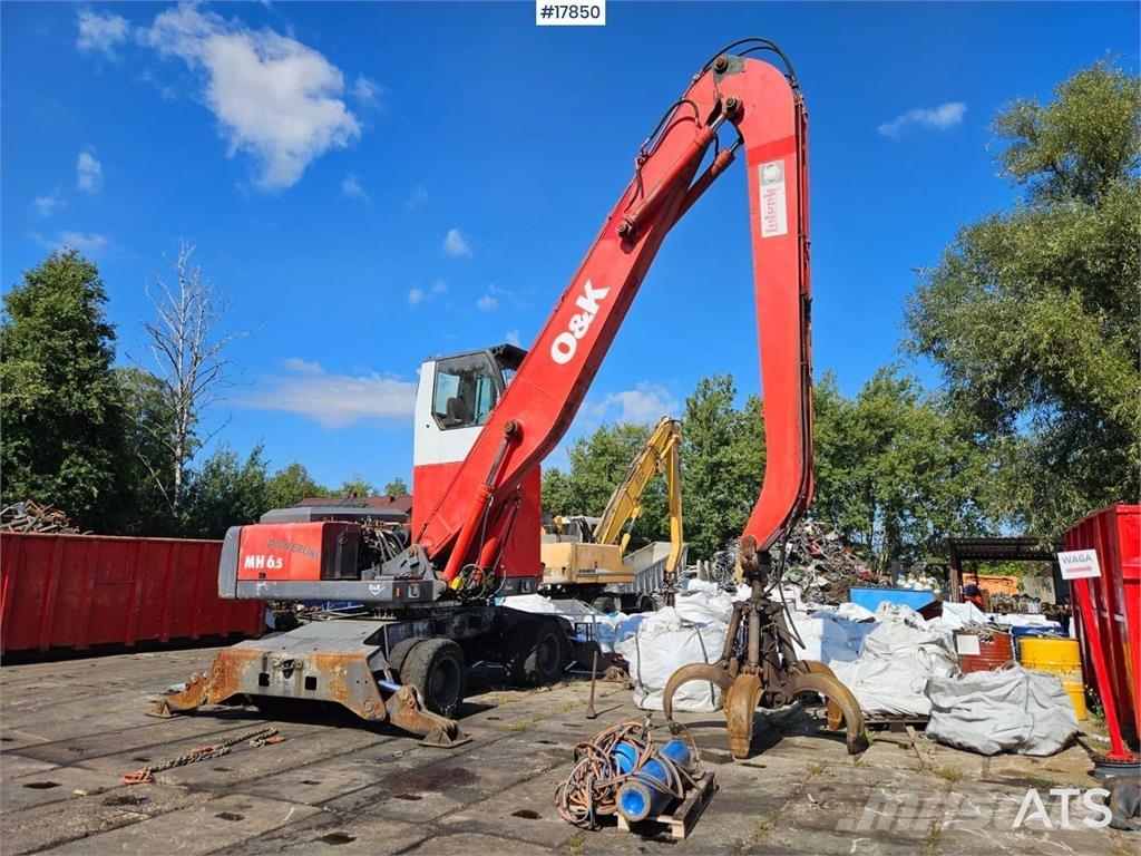 O&K MH Gravemaskiner for avfallshåndtering