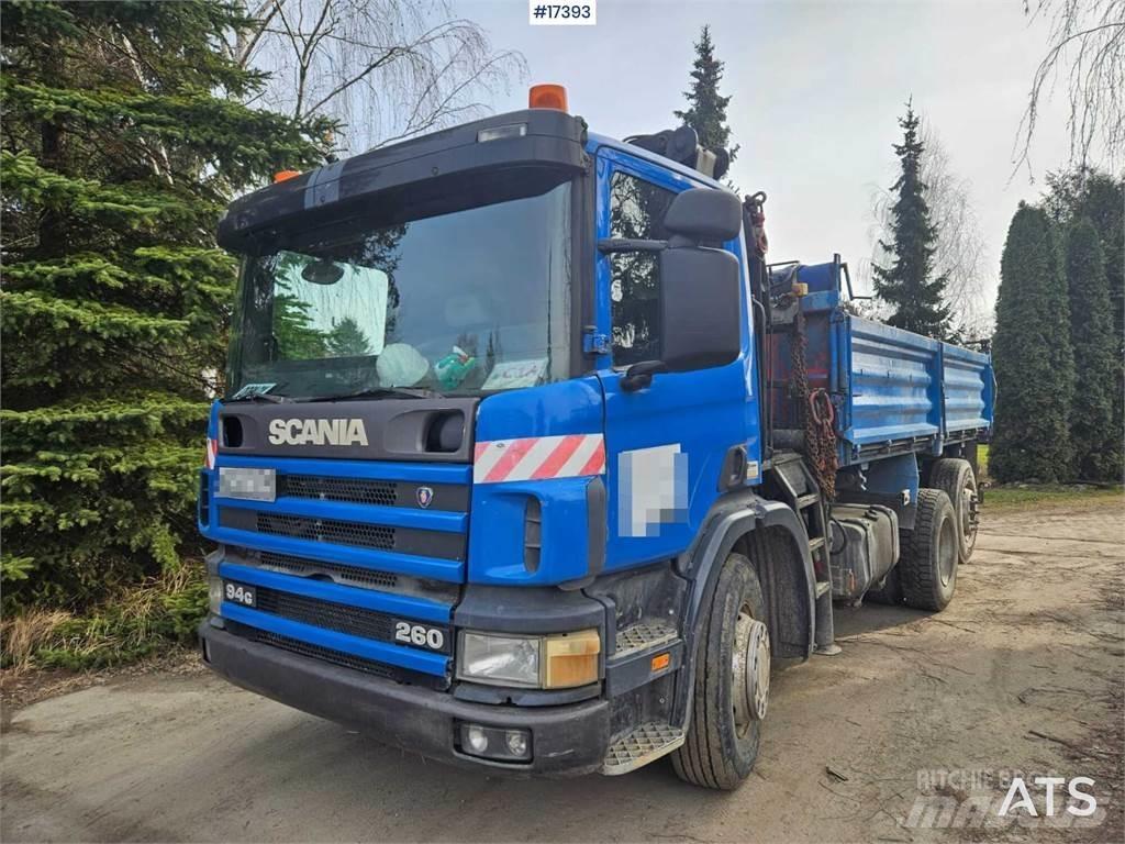 Scania 94G z HDS Kranbil