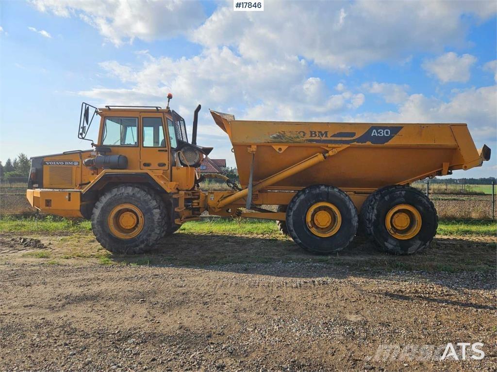Volvo A 30 Rammestyrte Dumpere