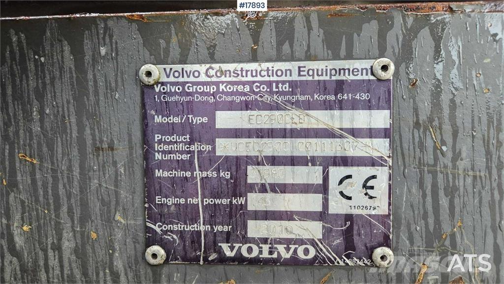 Volvo EC 290 CLD Beltegraver
