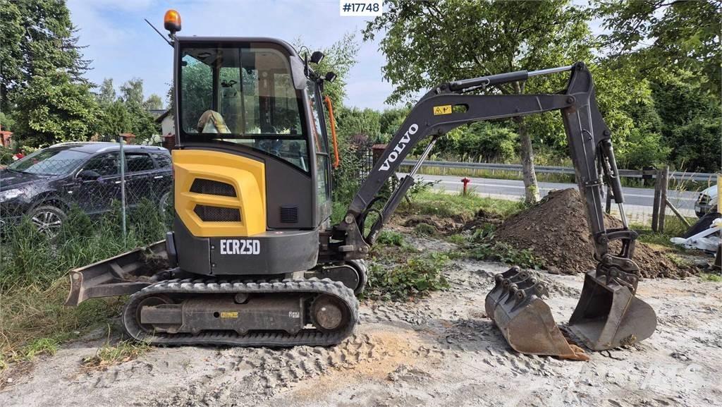 Volvo ECR25D Minigravere <7t