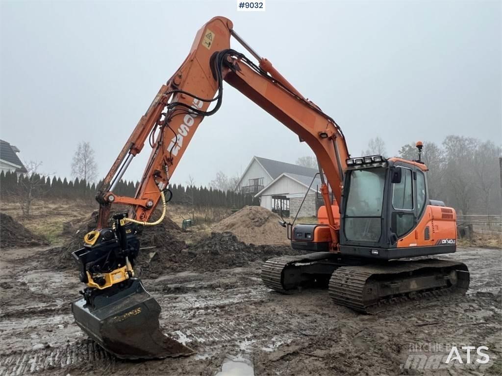Doosan DX140LC Beltegraver