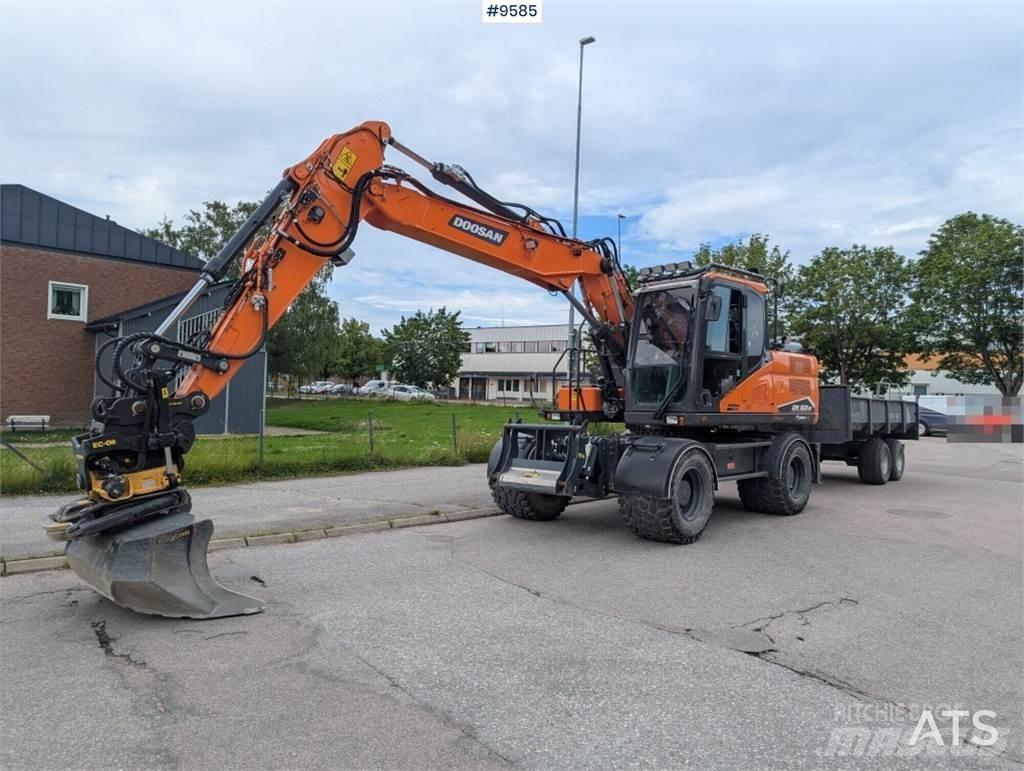 Doosan DX160W-7 Hjulgravere