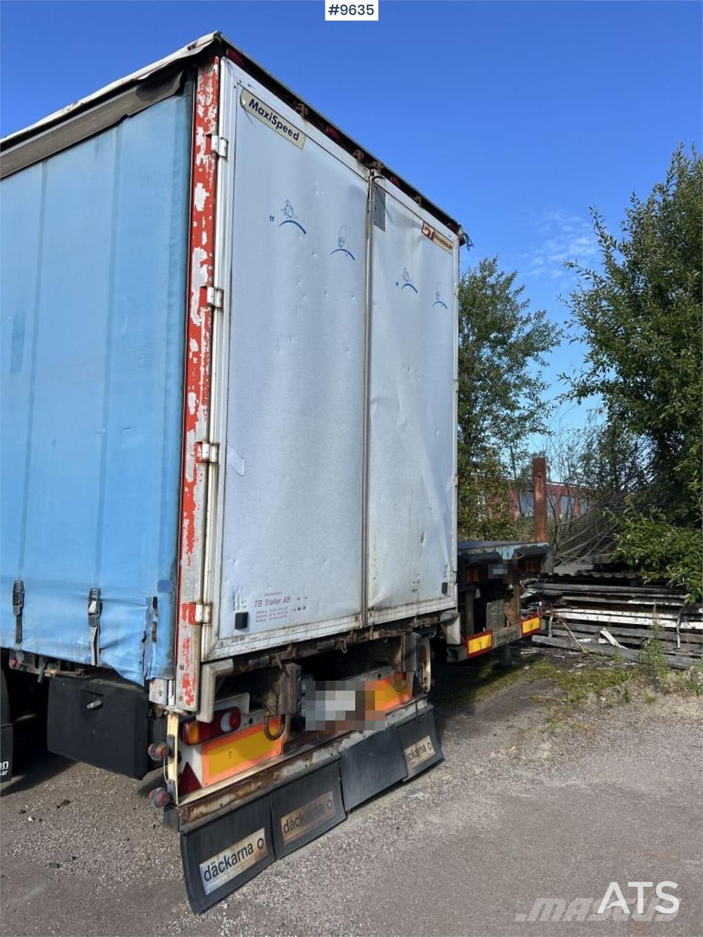Fruehauf SS136/P3S Gardintrailer