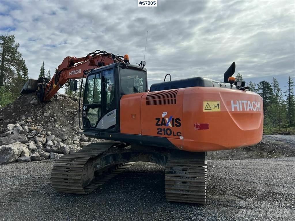 Hitachi ZX210LC-5B Beltegraver