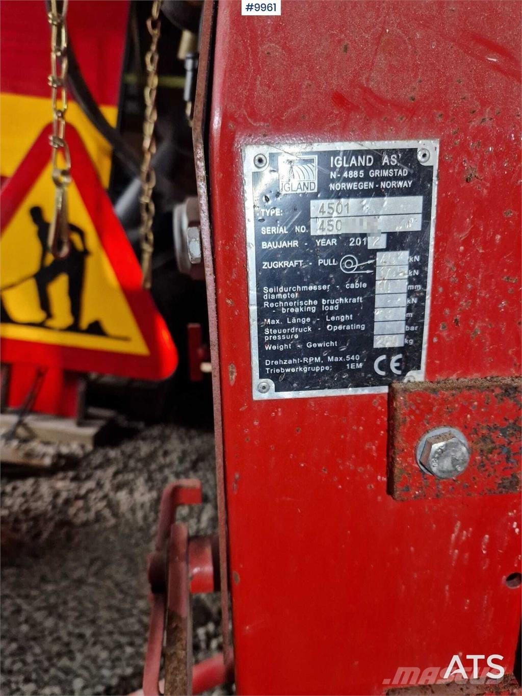 Igland luning winch Anlegg - Annet
