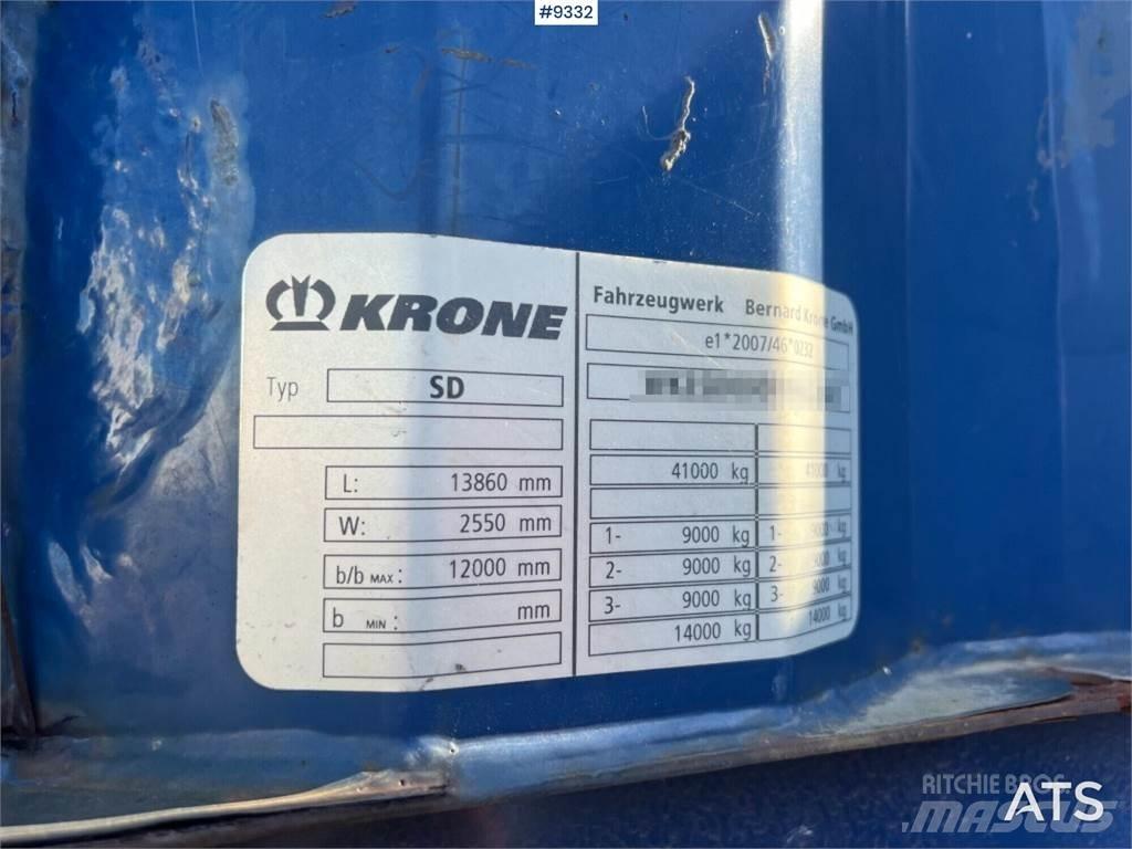 Krone SD Andre semitrailere