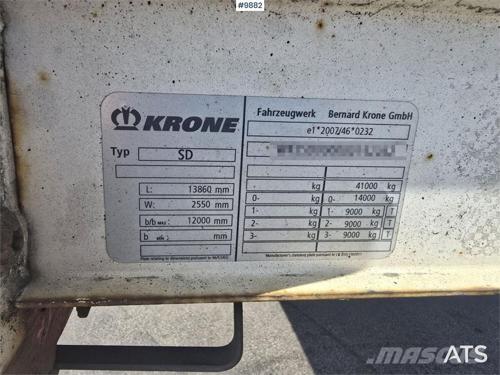 Krone trailer Gardintrailer