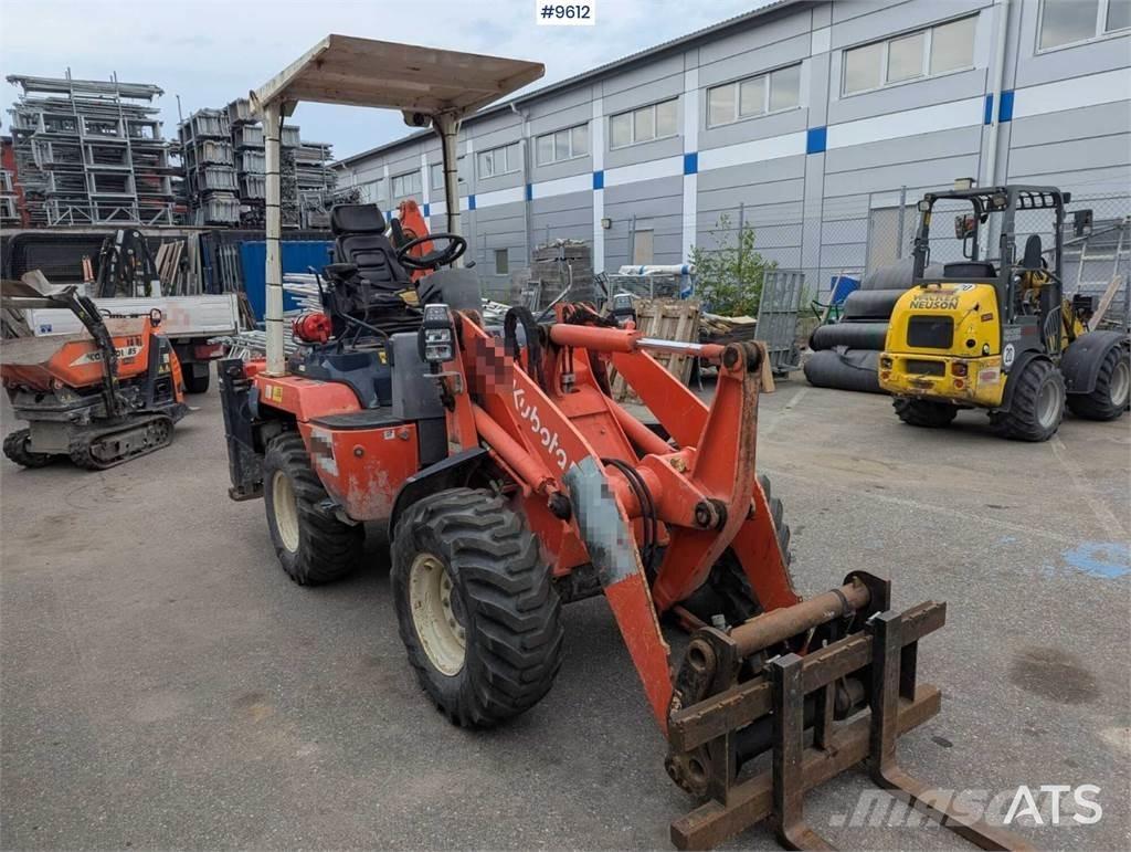 Kubota backhoe loader Traktorgravere