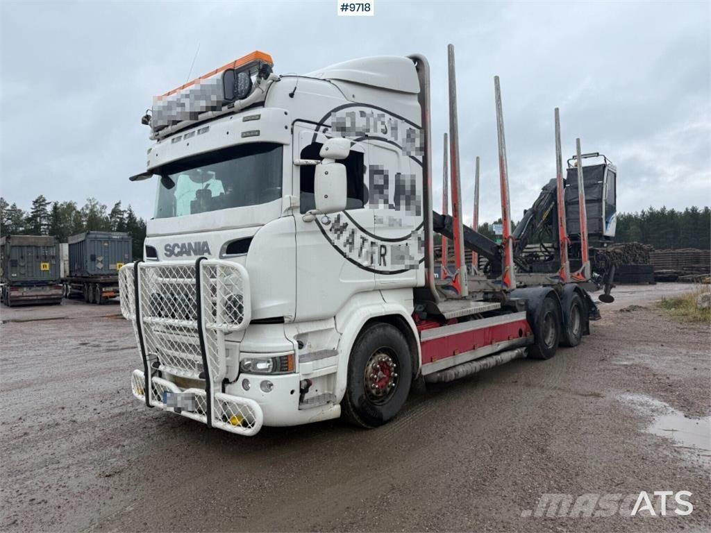 Scania R520 Tømmerbiler