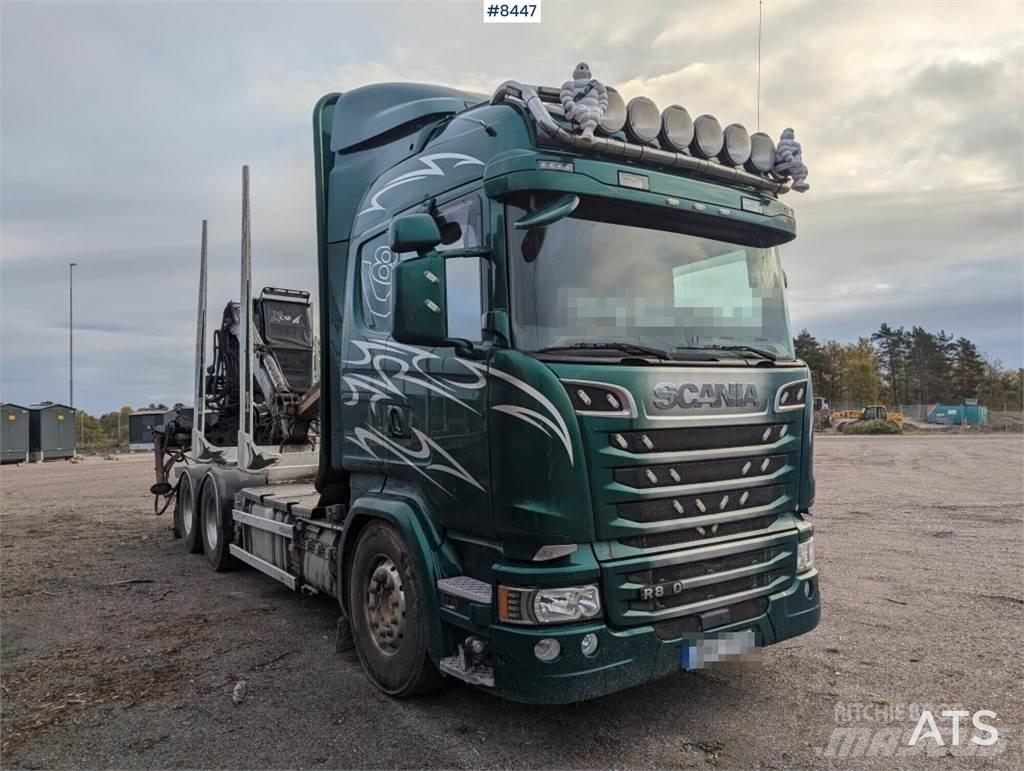 Scania R580LB 6X4 HNB Tømmerbiler
