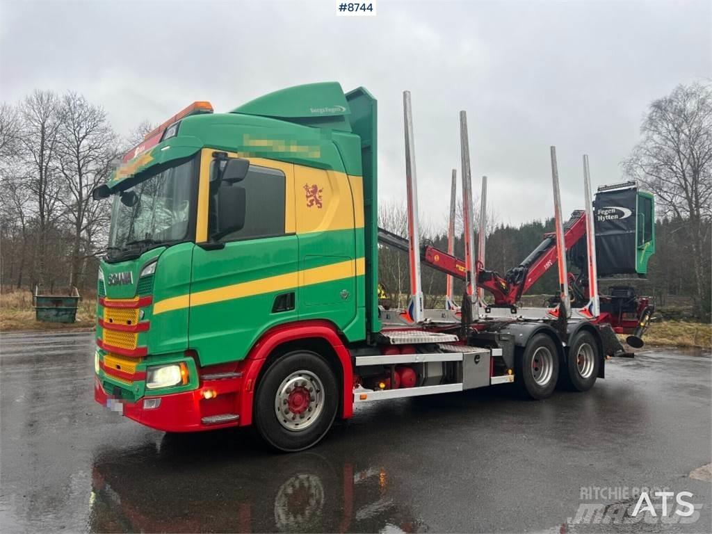 Scania R650 6X4 Tømmerbiler