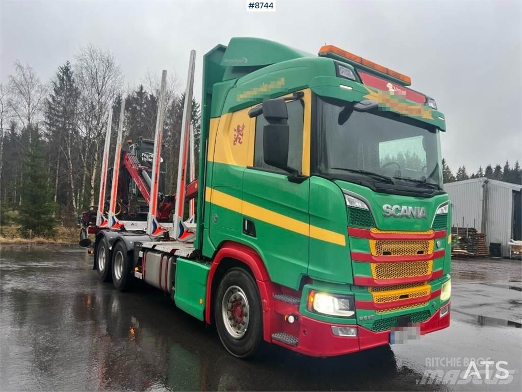 Scania R650 6X4 Tømmerbiler