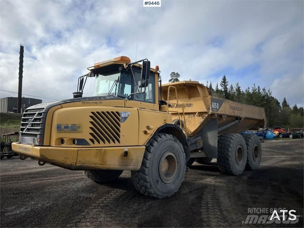 Volvo A25D Rammestyrte Dumpere