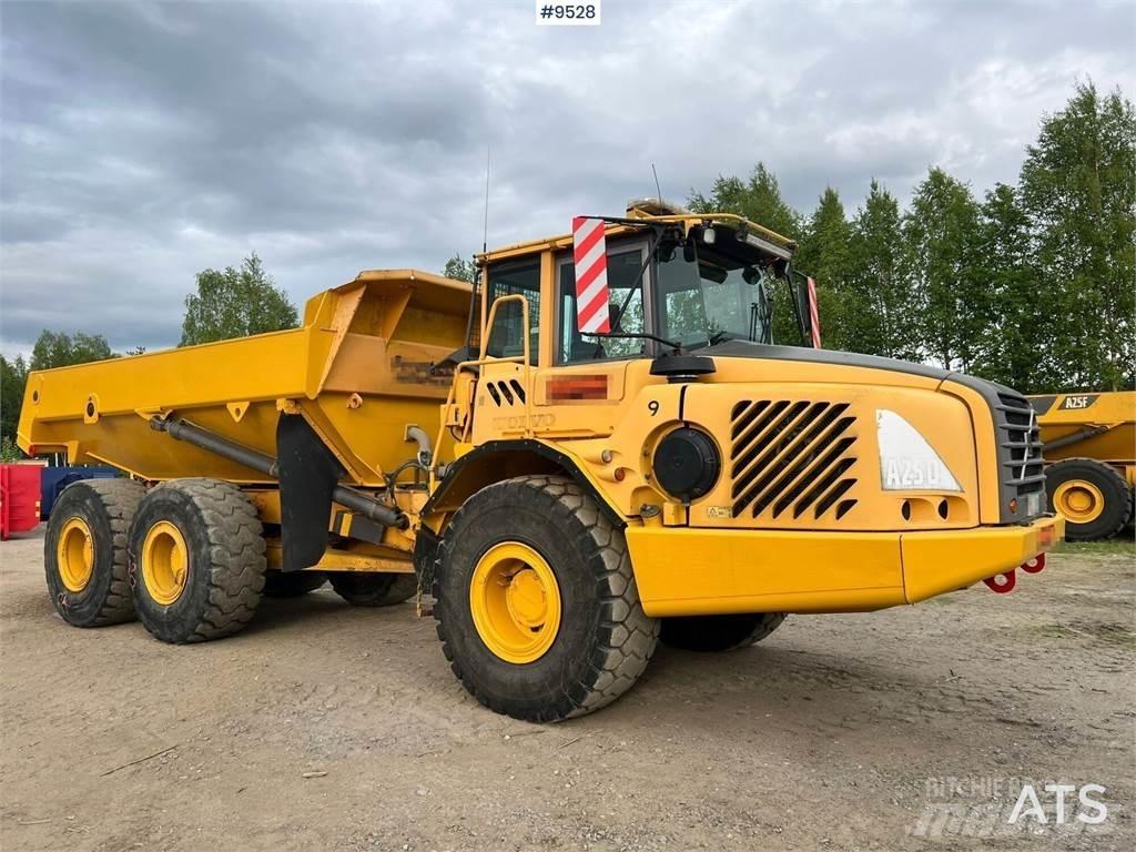 Volvo A25D Rammestyrte Dumpere