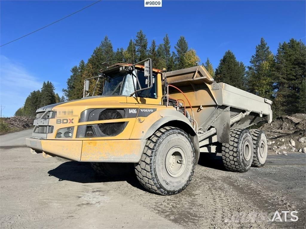 Volvo A40G dump truck Rammestyrte Dumpere