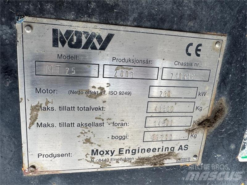 Moxy MT-25 Mini dumpere
