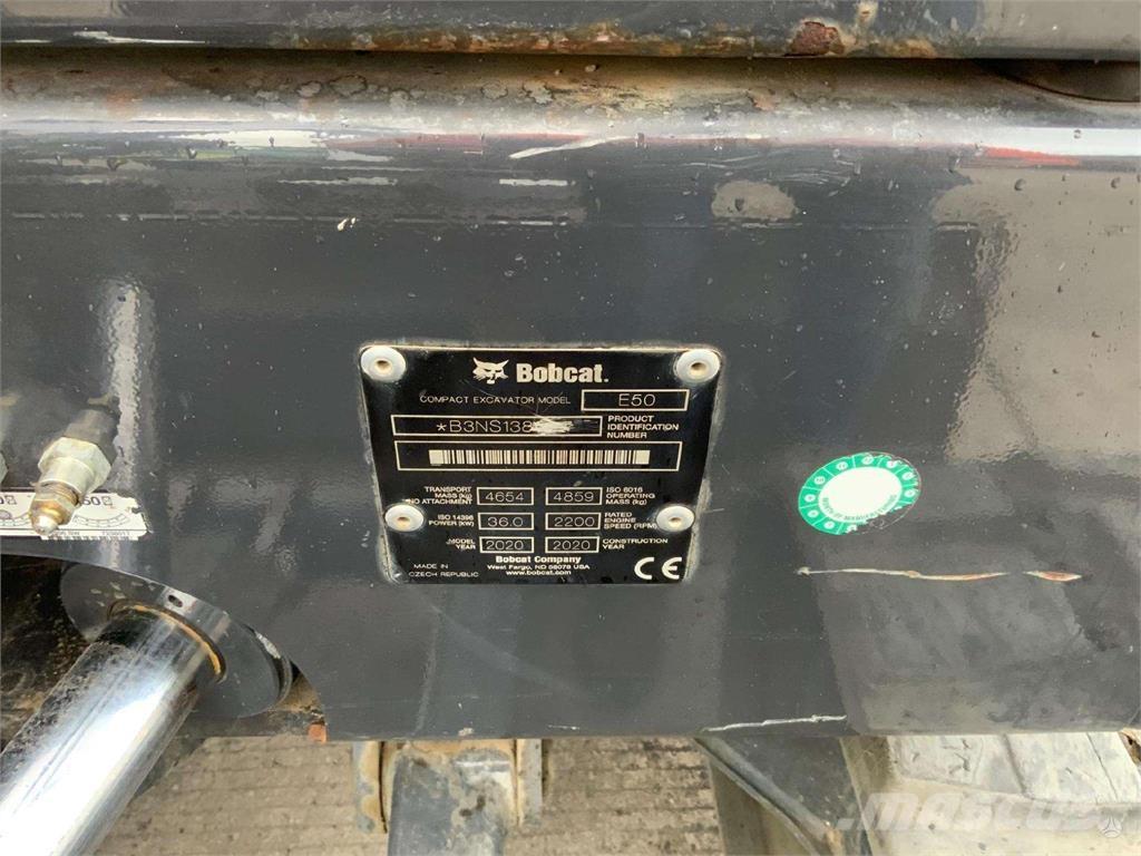 Bobcat E50 Beltegraver