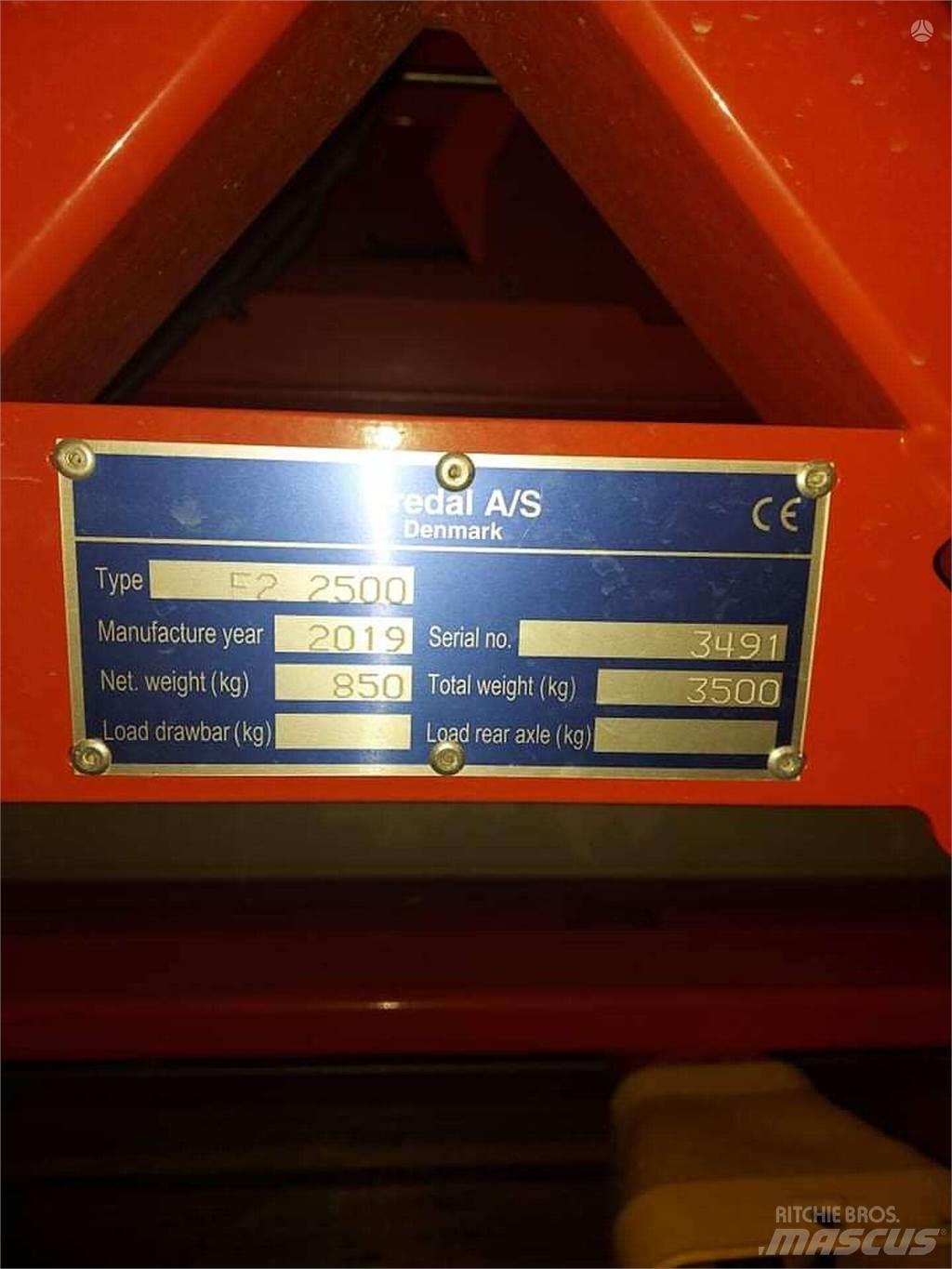 Bredal F2 2500 Kunstgjødselspreder