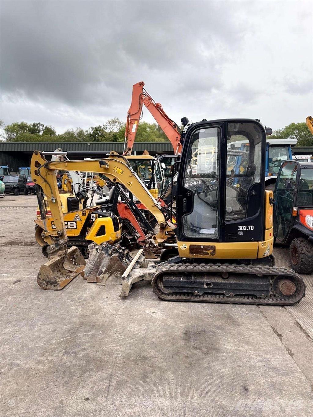 CAT 302.7 DCR Minigravere <7t