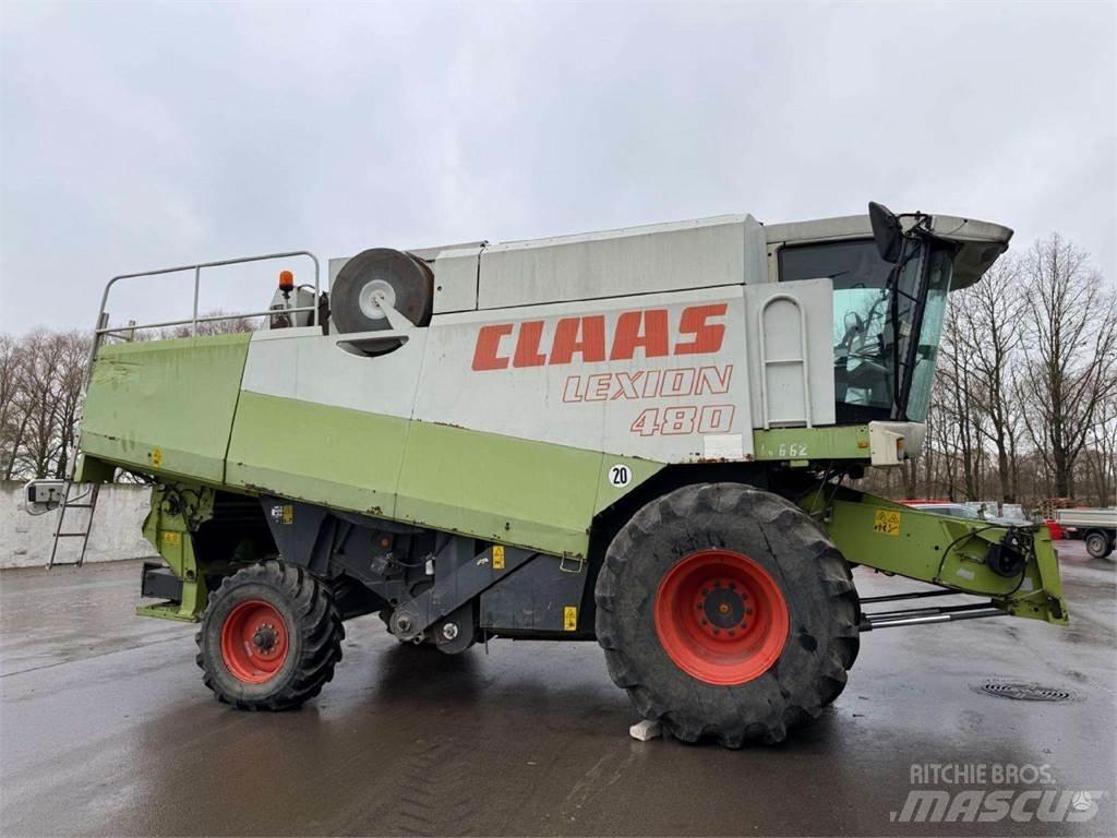 CLAAS LEXION 480 Skurtreskere