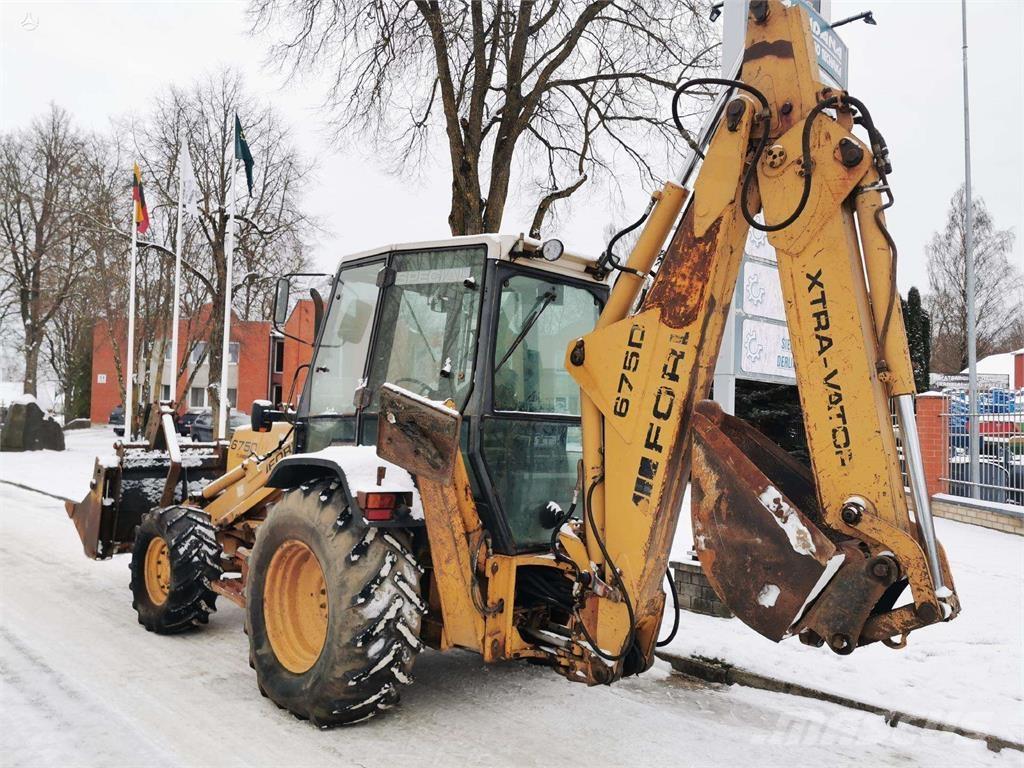 Ford 675d Traktorgravere