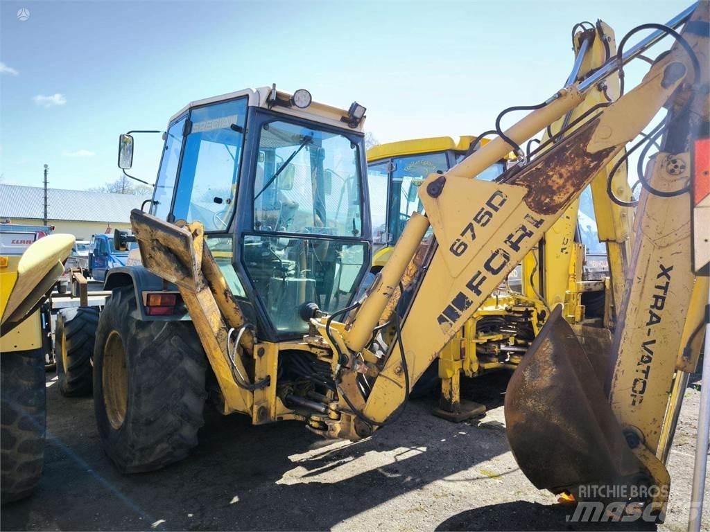 Ford 675d Frontlastere og graveredskap