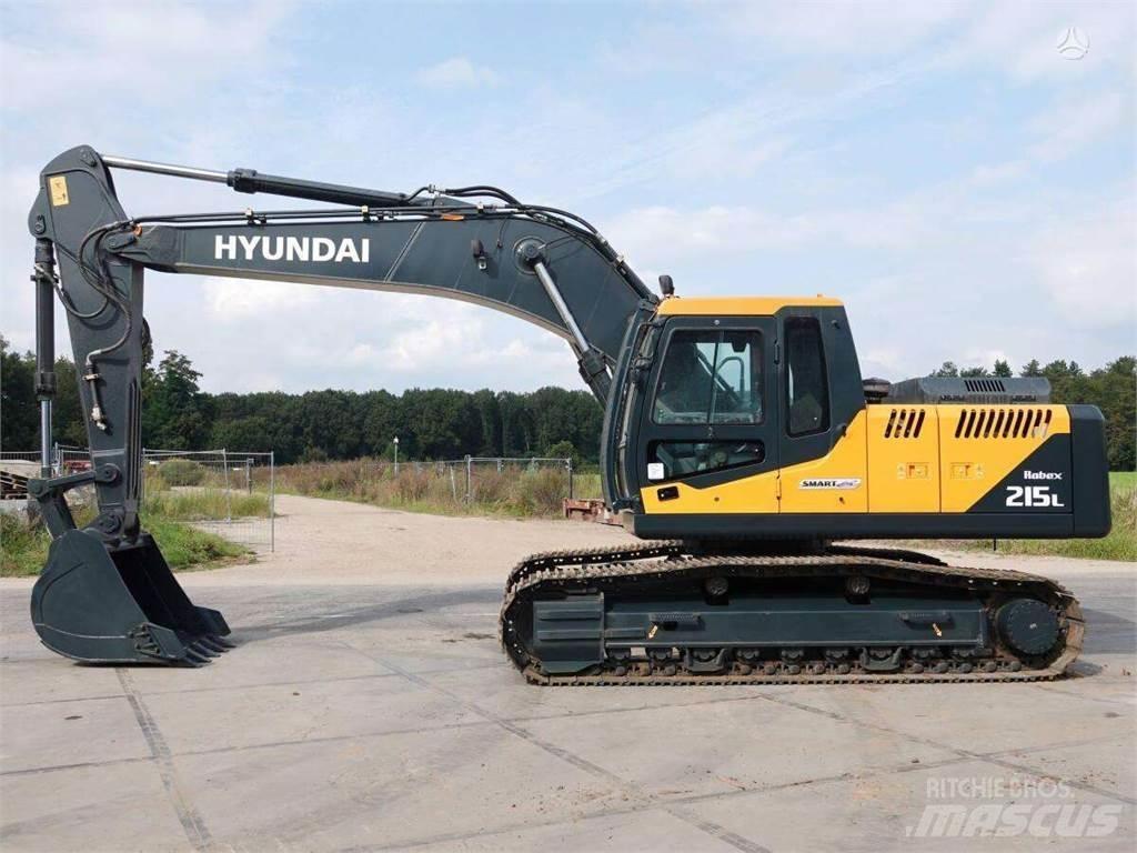 Hyundai R215 Beltegraver