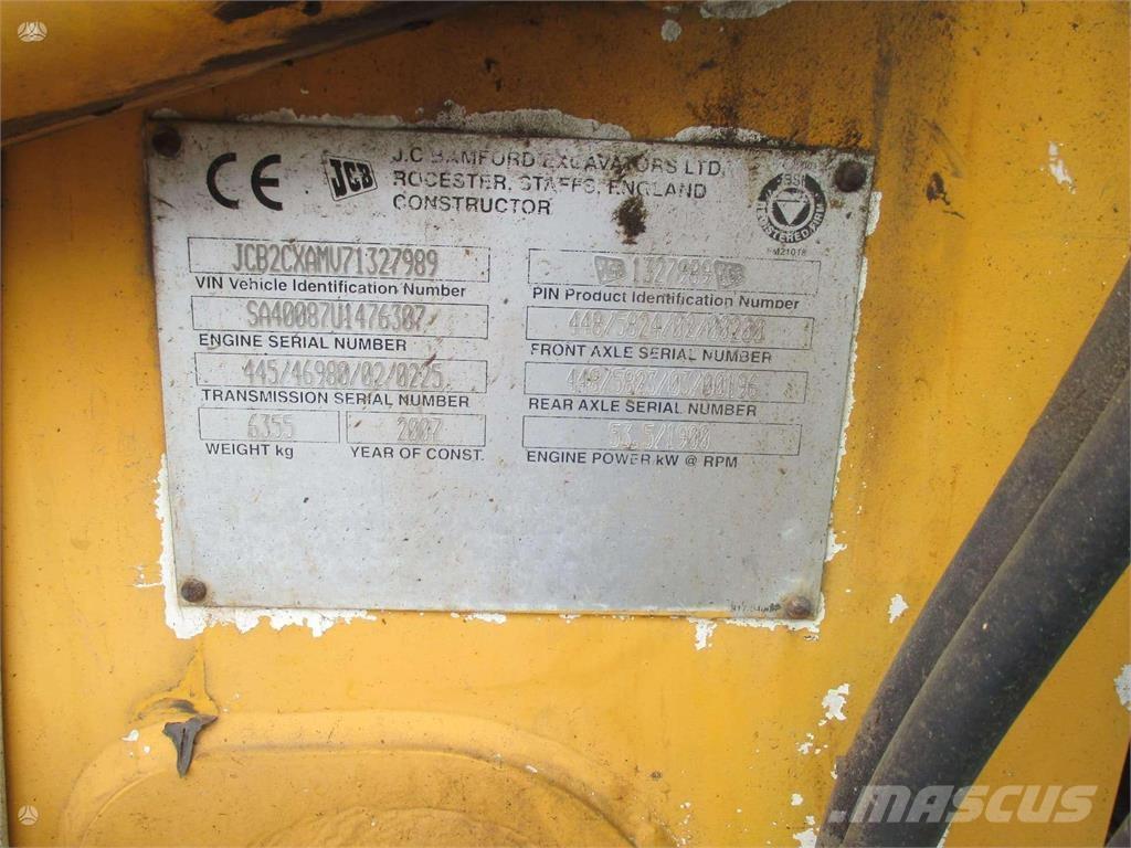 JCB 2CX Hjullastere