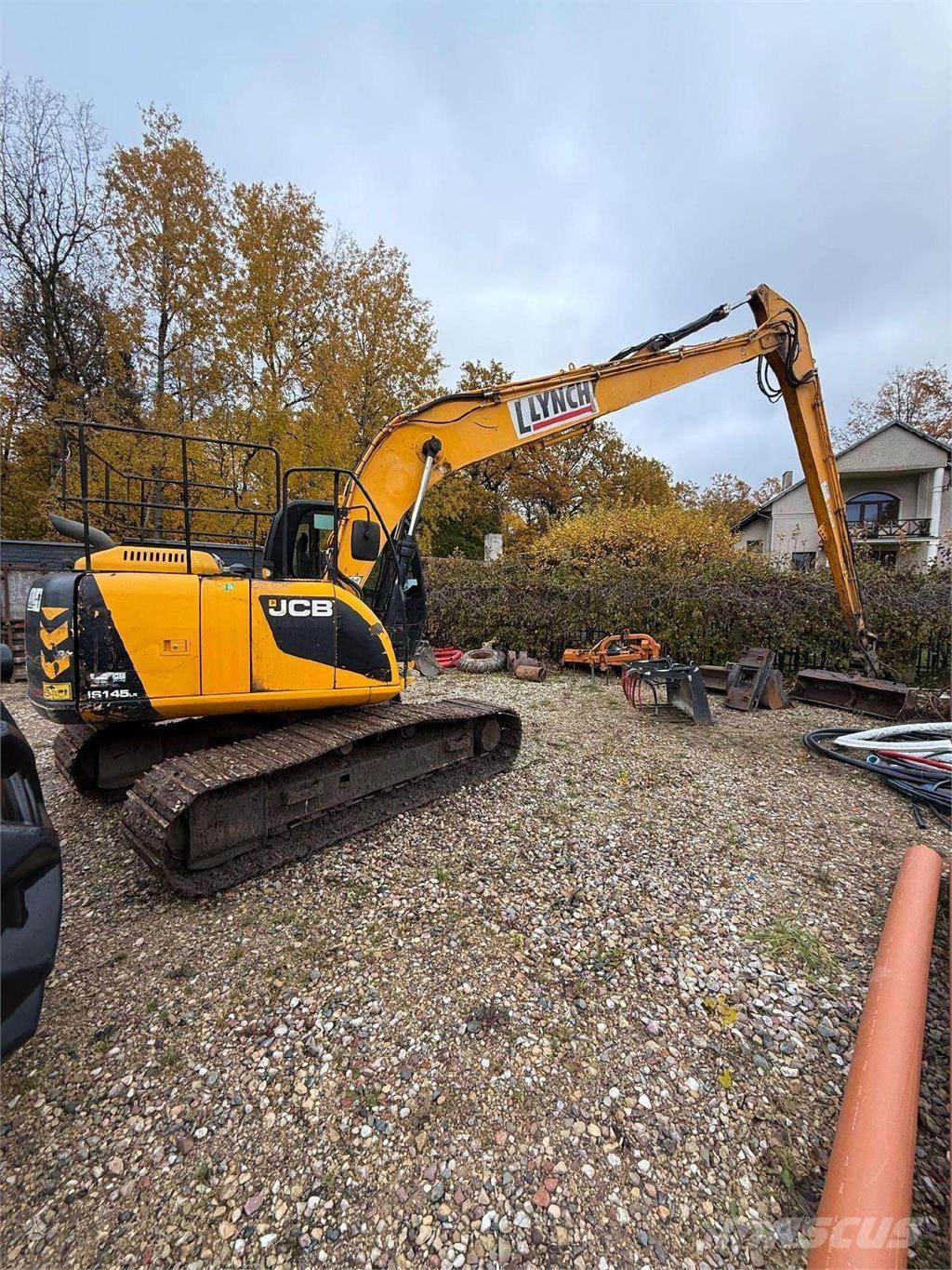 JCB JS145LR Beltegraver