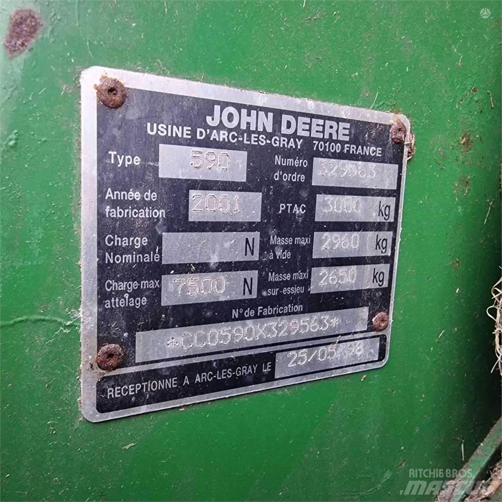 John Deere 590 Rundballepresser