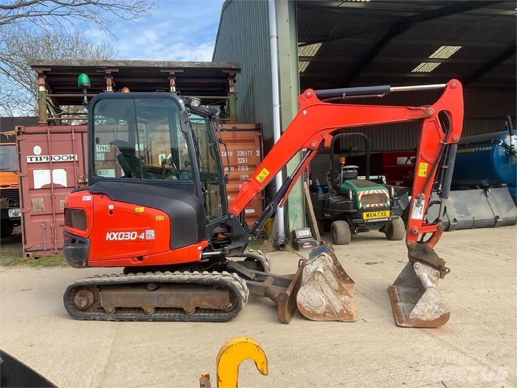 Kubota KX030-4 Minigravere <7t